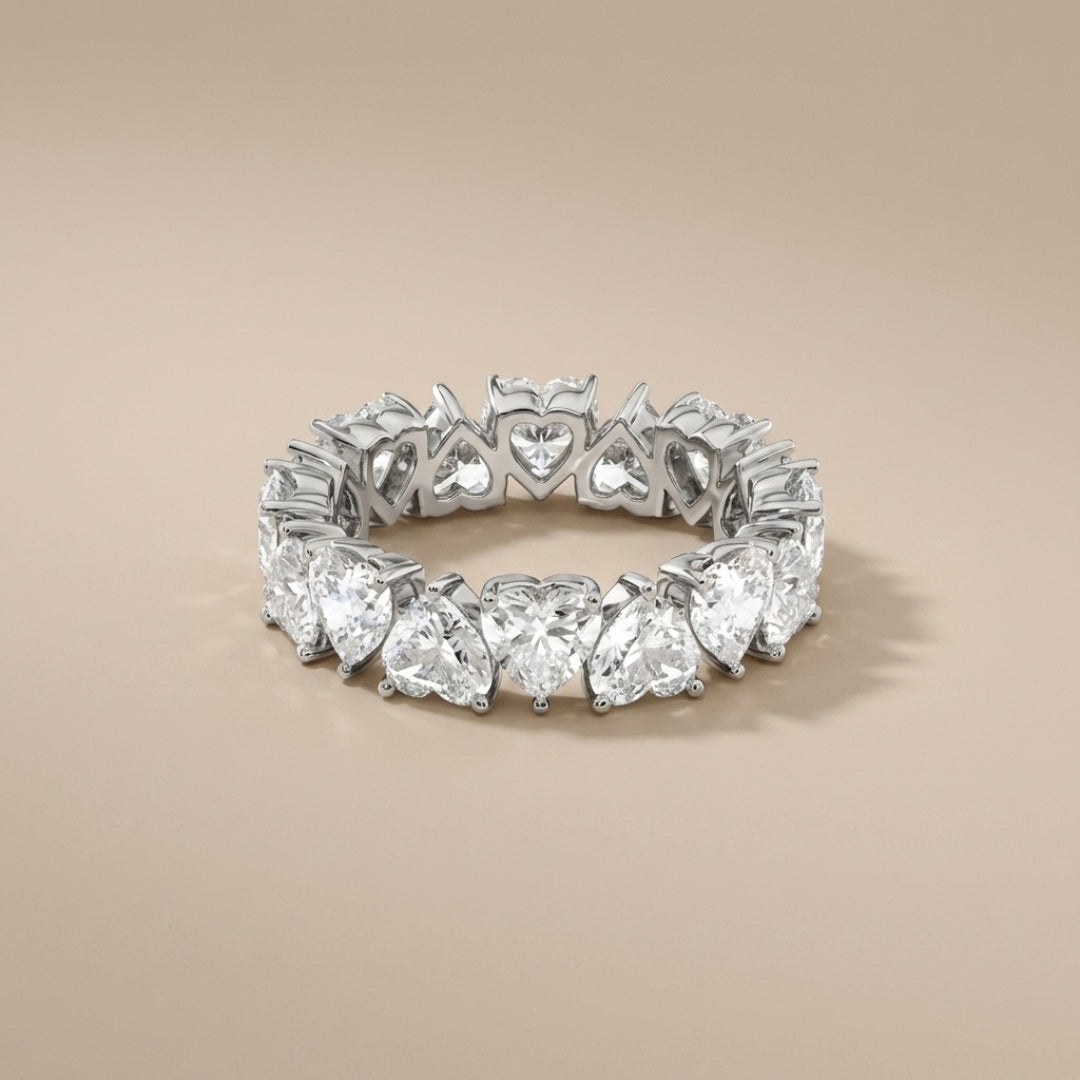 Beloved Heart Eternity Band Ring