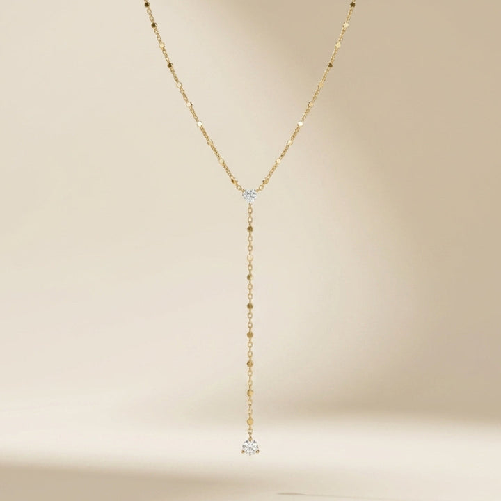Darling Lariat Heart Necklace