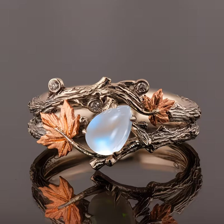Enchanted Branch Moonstone Ring