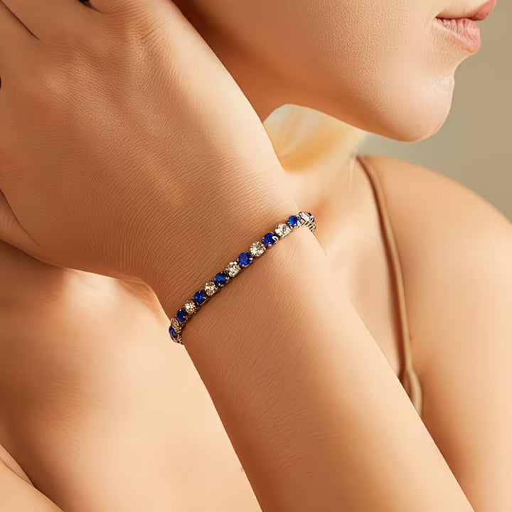 Royal Blue Tennis Bracelet