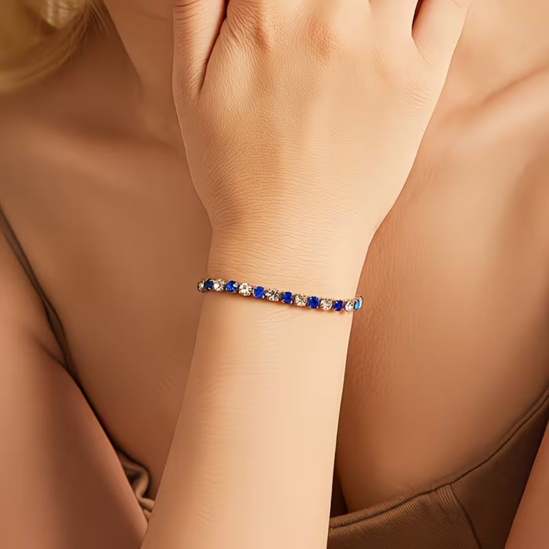 Royal Blue Tennis Bracelet