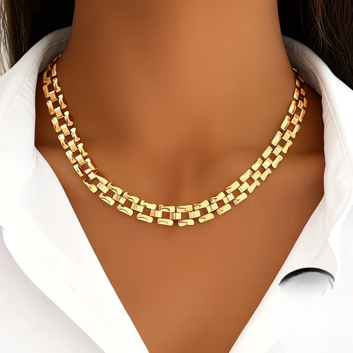 Watch Band Link Necklace