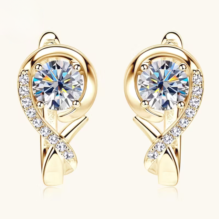 Infinity Sparkle Studs Earrings
