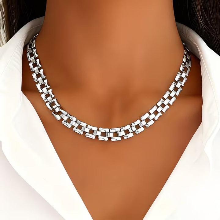 Watch Band Link Necklace