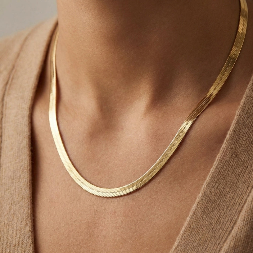 Chelsea Herringbone Necklace