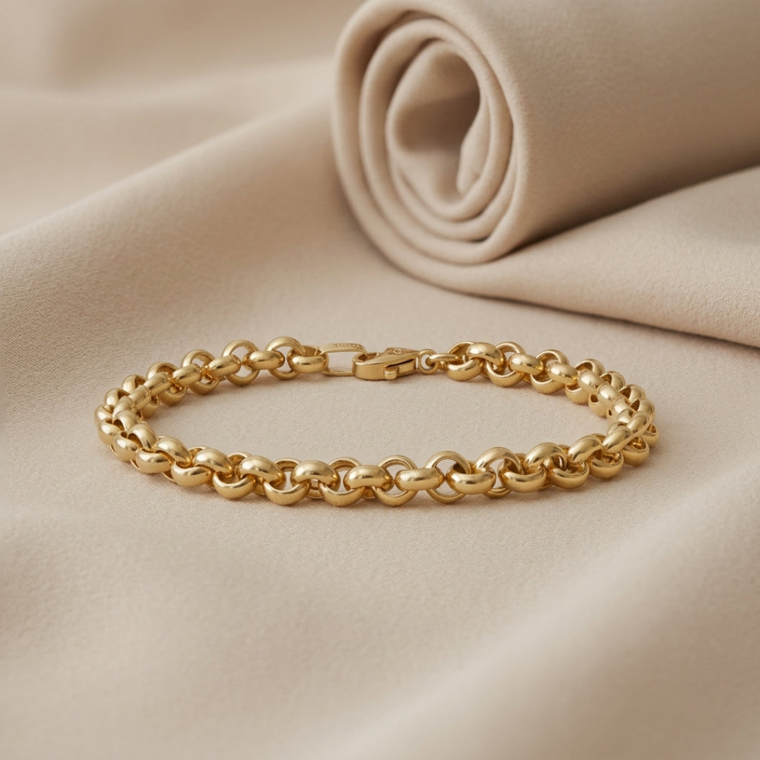 Matis Rolo Link Chain Bracelet