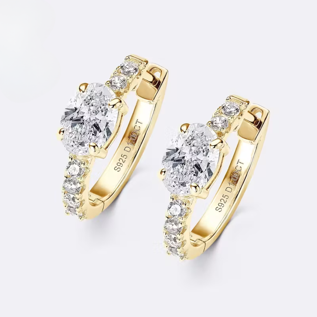 Classic Oval Earrings