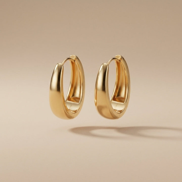 Valentina Gold Hoop Earrings