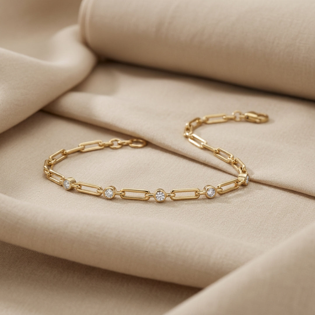 North Star V Anniversary Bracelet Diamond