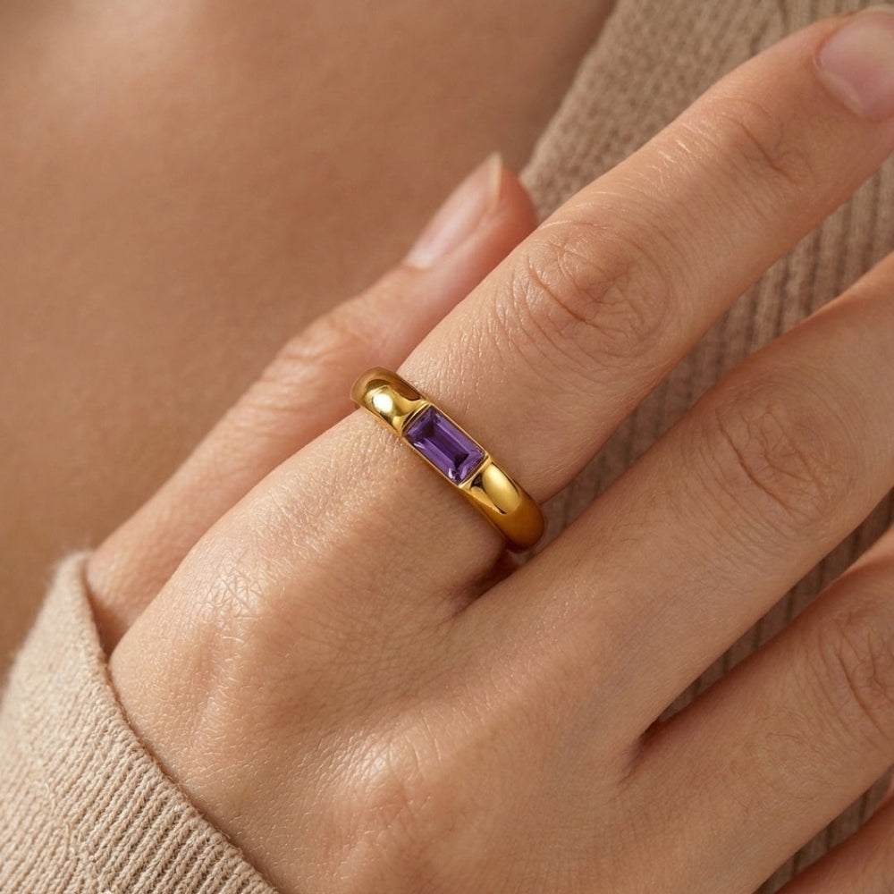 Treasure Birthstone Ring