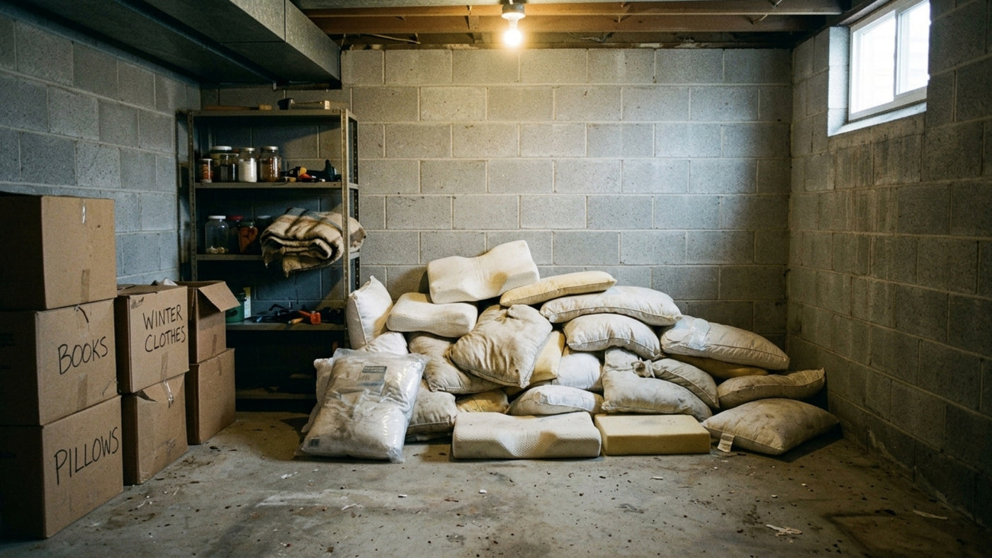 The basement graveyard