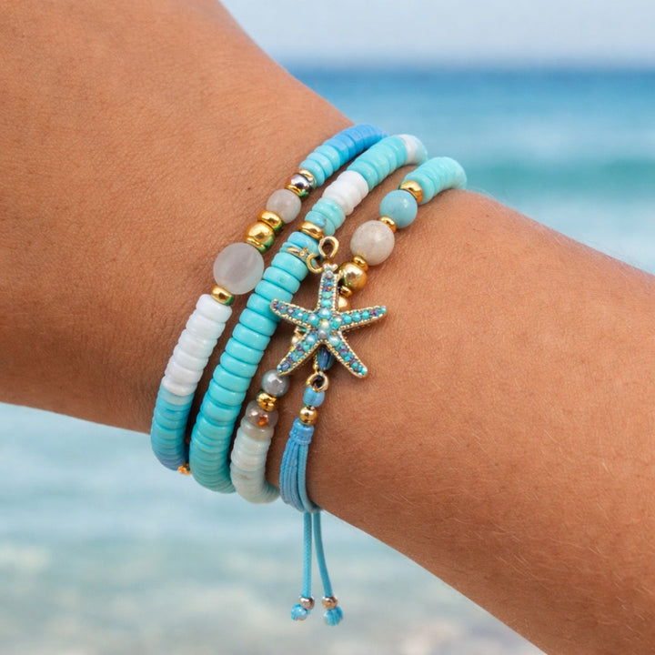 Stacked Beach Bracelet Set