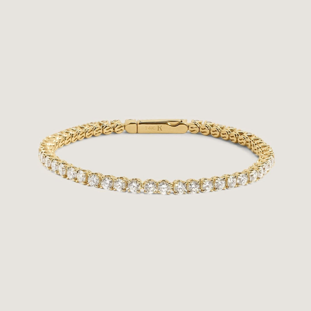 Eternity Diana Tennis Bracelet 5ctw Yellow Gold