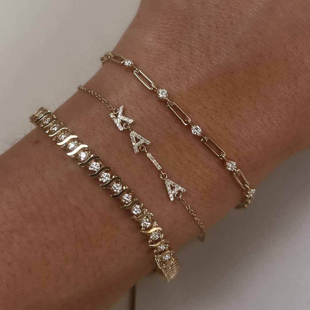 North Star V Anniversary Bracelet Diamond