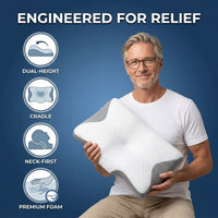 Relievian 2-in-1 Cervical Contour Pillow