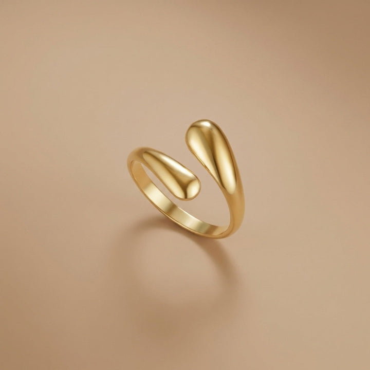 Raven Gold Wrap Ring