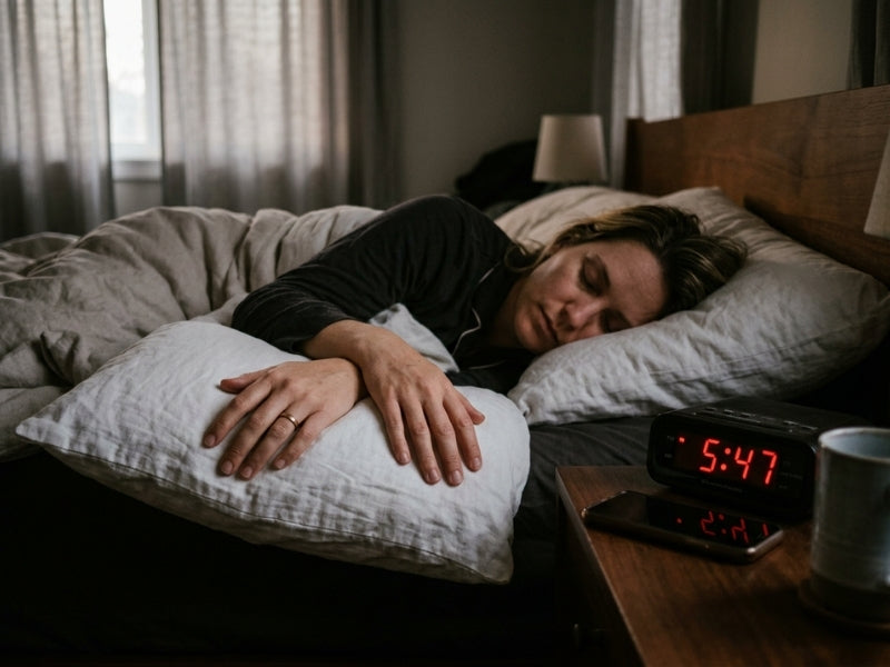 Wake at 6:15. Not 2:47.