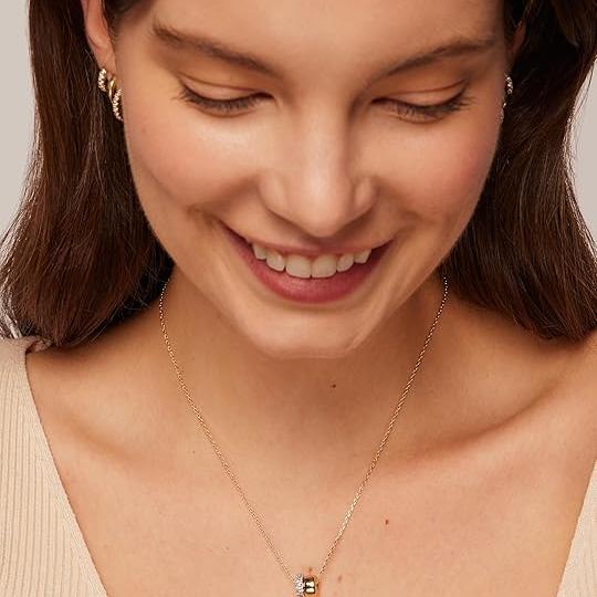 Lumi Duo Necklace | Gold