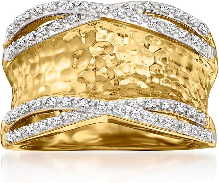 Diamond Wave Ring