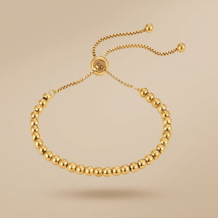 Niloya Beaded Gold Bracelet