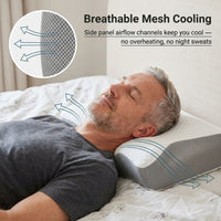Relievian 2-in-1 Cervical Contour Pillow