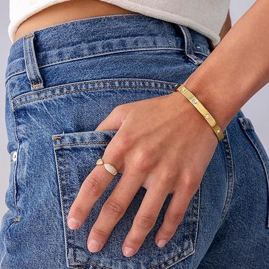 Halo Dot Bracelet | Gold
