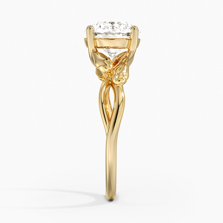 Willow Solitaire Ring