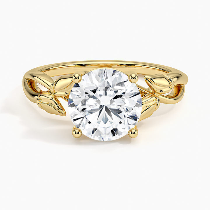 Willow Solitaire Ring