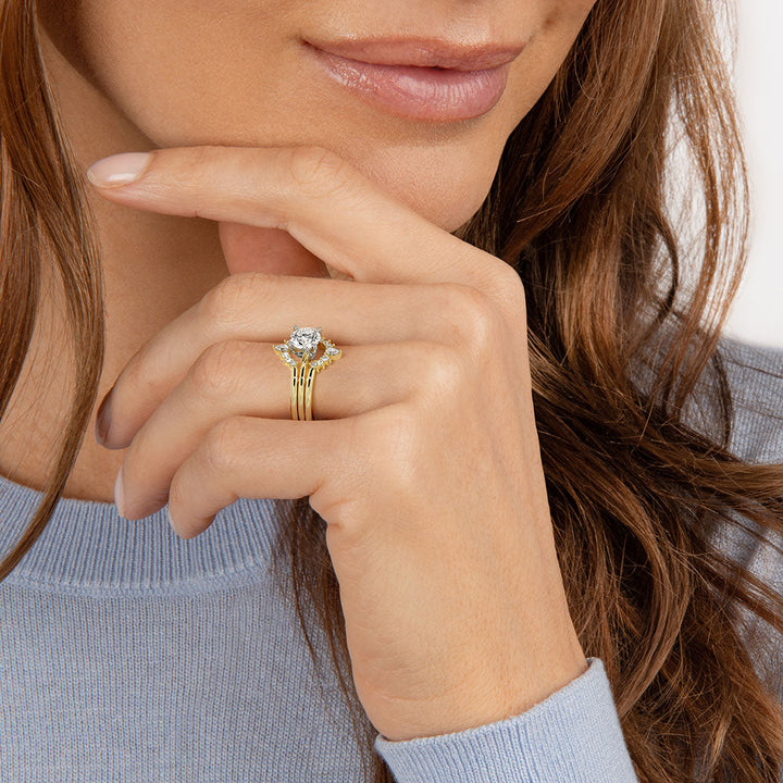 Nested Diamond Ring