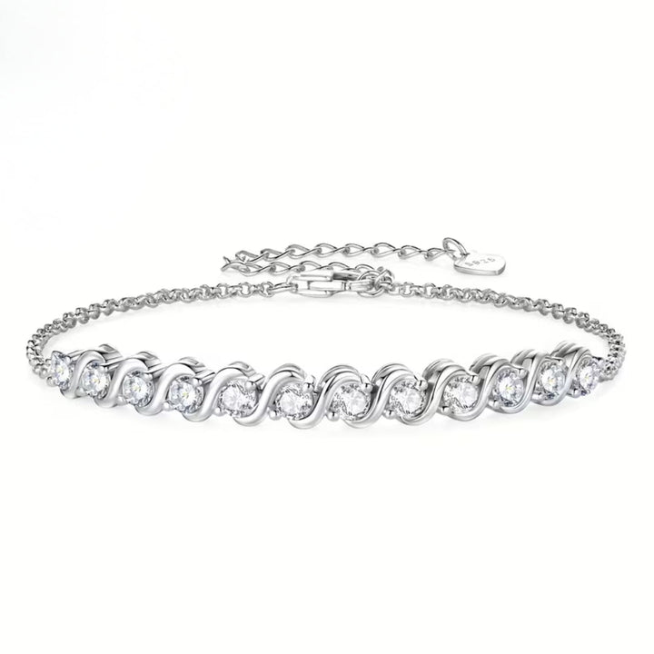 Round Crystal Trail Bracelet