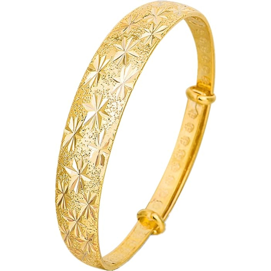 Diamond-Cut Star Bracelet