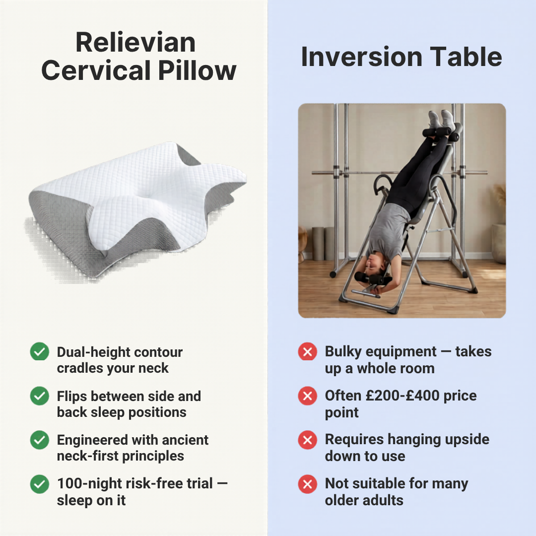 Relievian 2-in-1 Cervical Contour Pillow