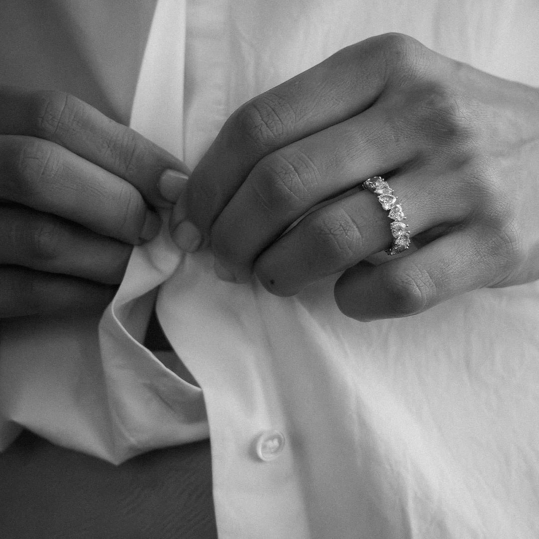 Beloved Heart Eternity Band Ring