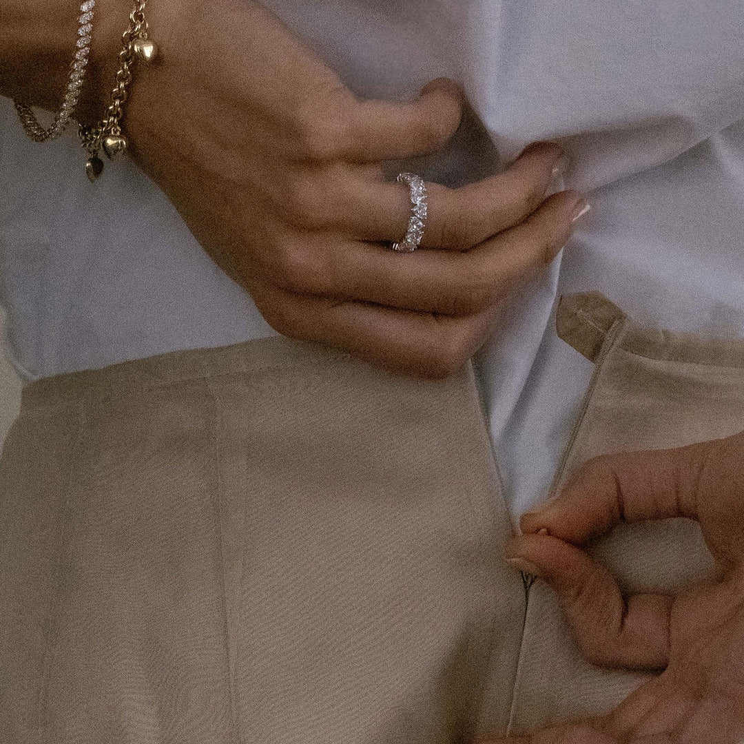 Beloved Heart Eternity Band Ring