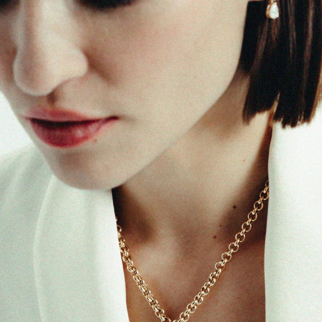 Margot Pendant Emerald Cut Diamond Necklace