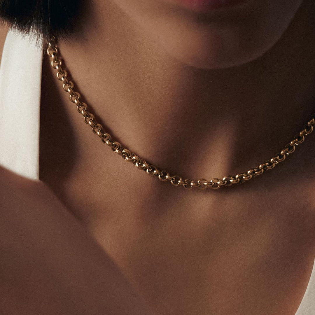 Matis Rolo Link Chain Necklace