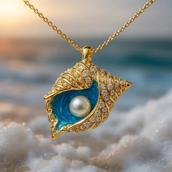 Golden Shell Necklace