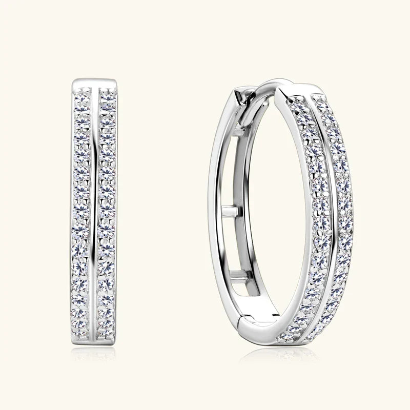 Bright Gold Hoop Earrings