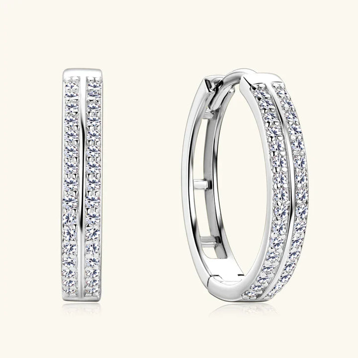 Bright Gold Hoop Earrings