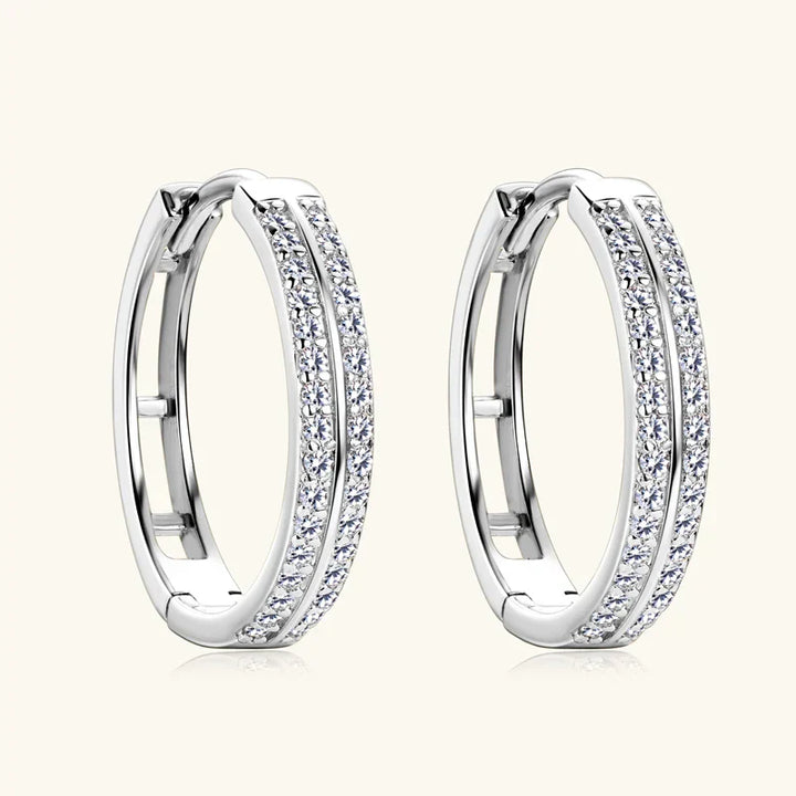 Bright Gold Hoop Earrings