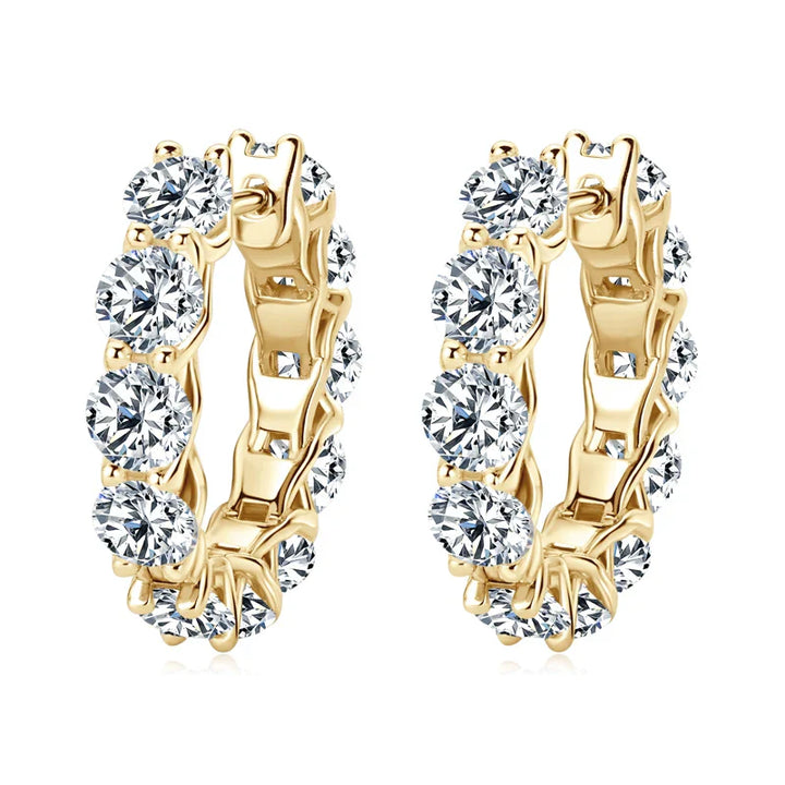 Spark Gold Earrings