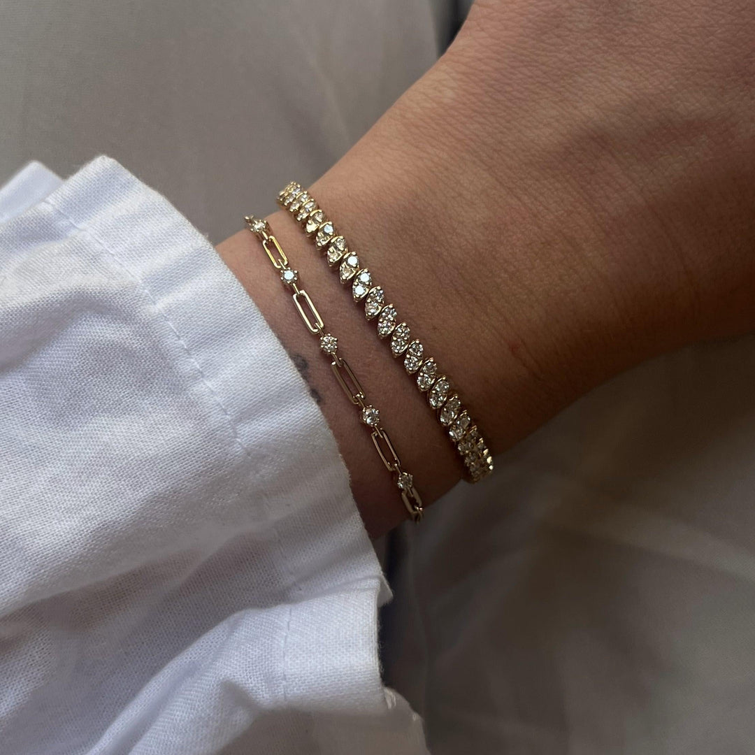 North Star V Anniversary Bracelet Diamond