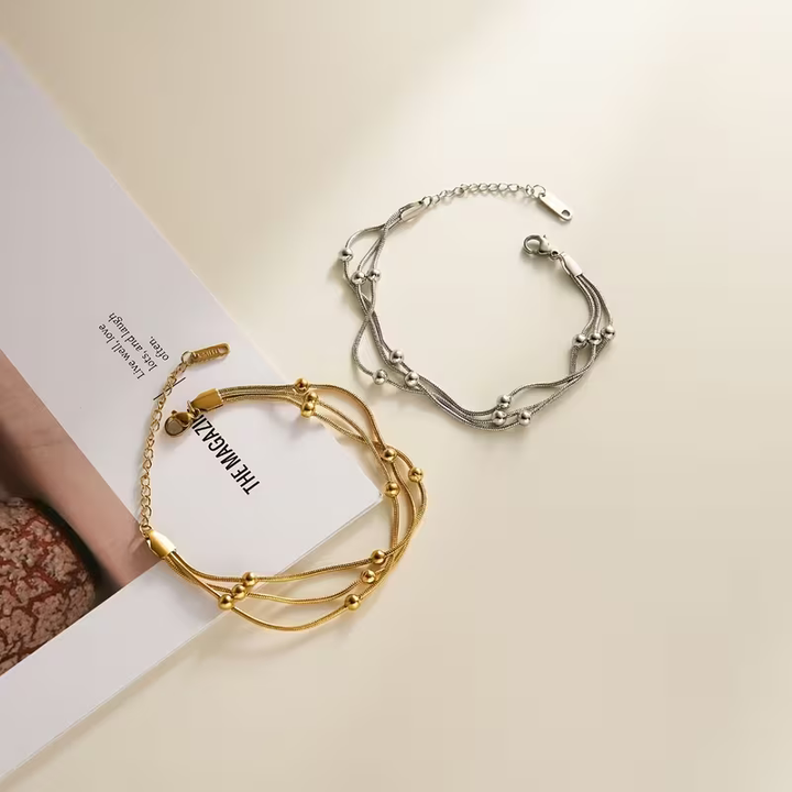 Beaded Snake Bracelet