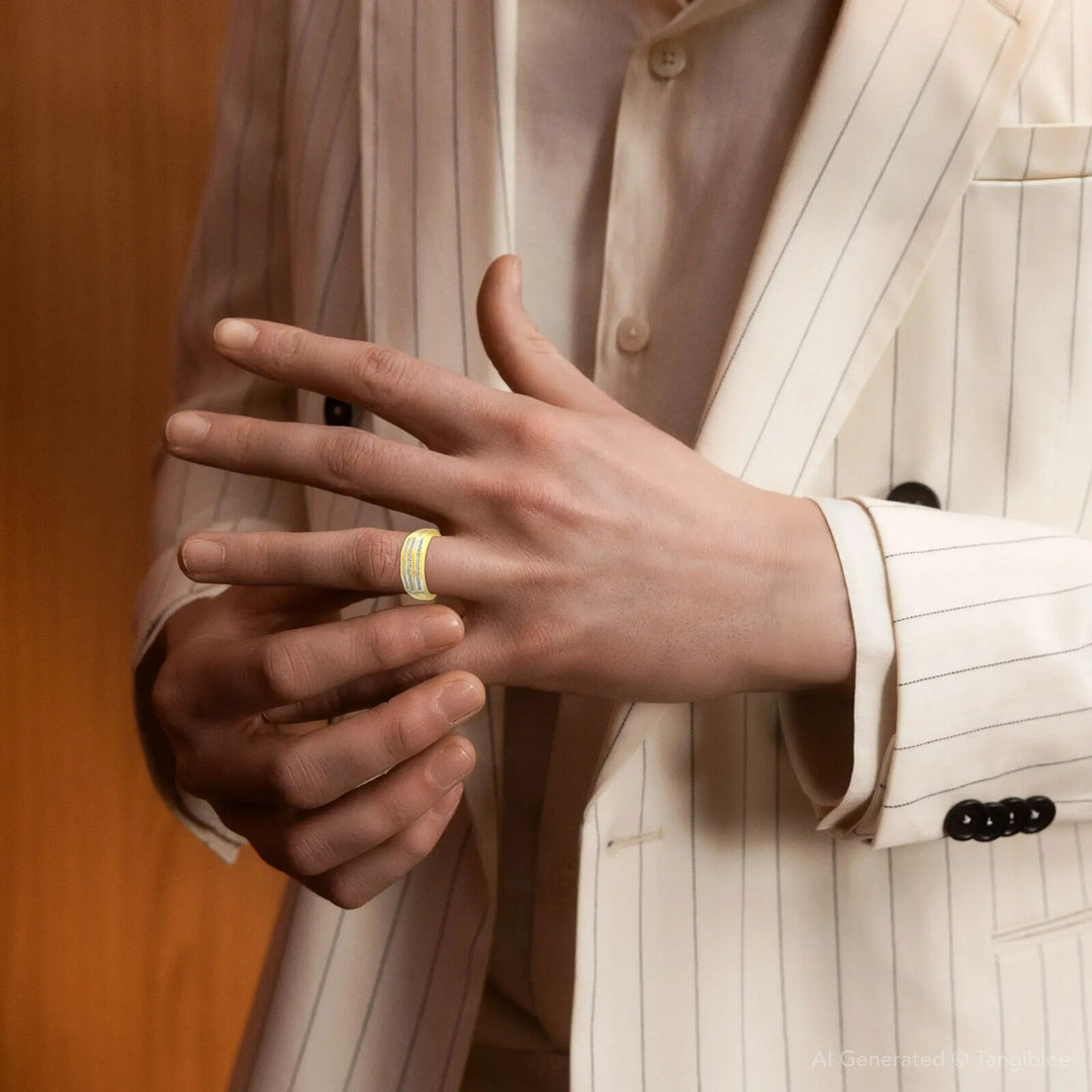 Triple Gleam Ring