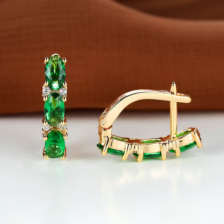 Verdant Trio Earrings