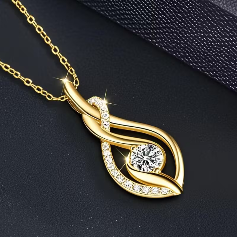 Flowing Loop Necklace