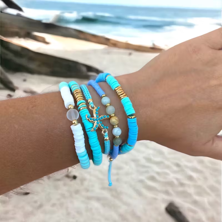 Stacked Beach Bracelet Set