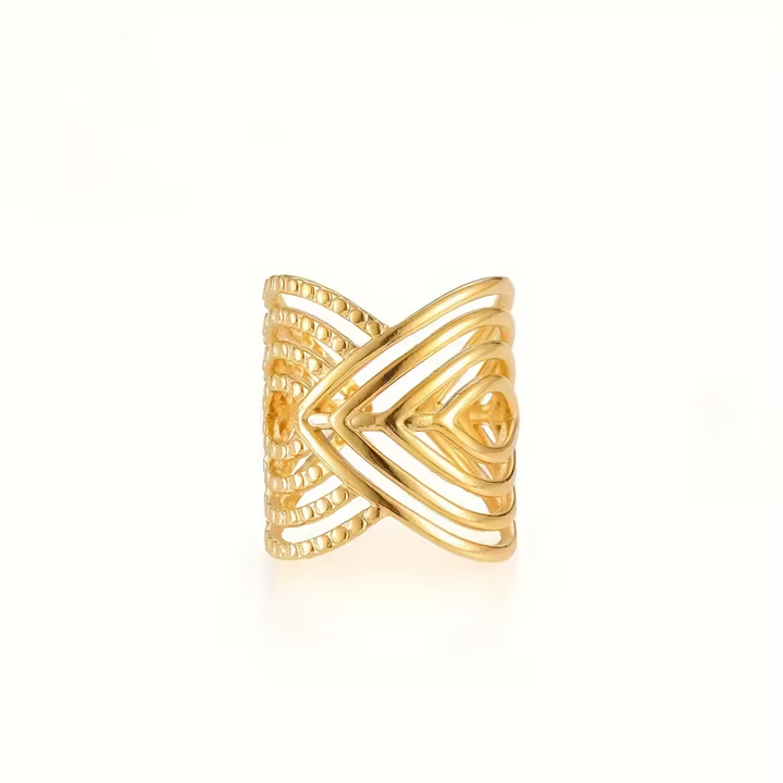 Radiant Arc Ring