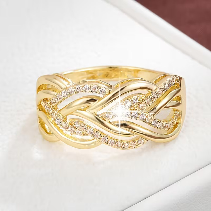 Twisted Braid Ring