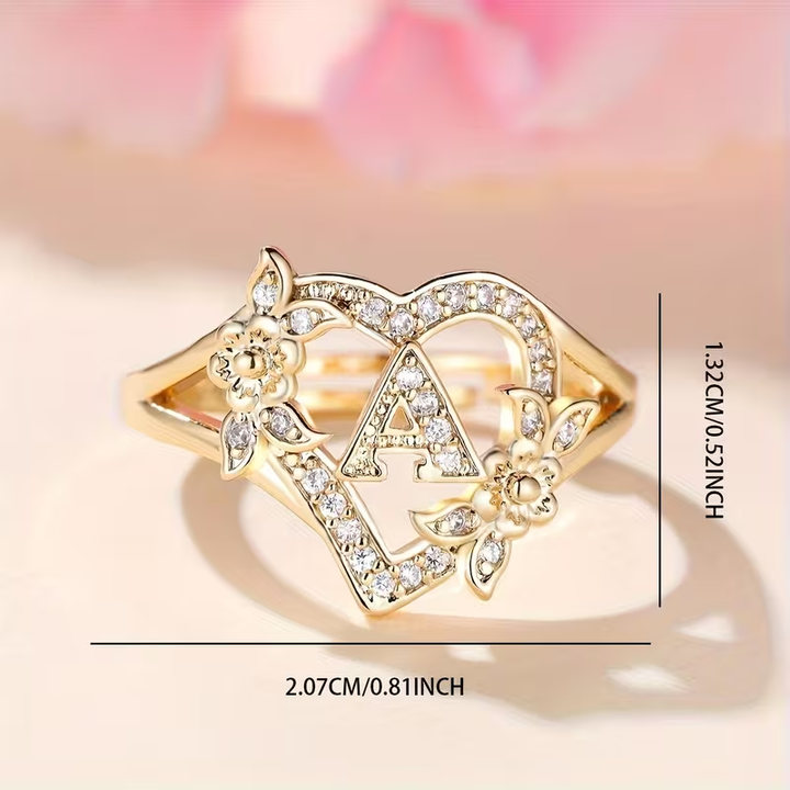 Golden Luxury Adjustable Cuff Ring
